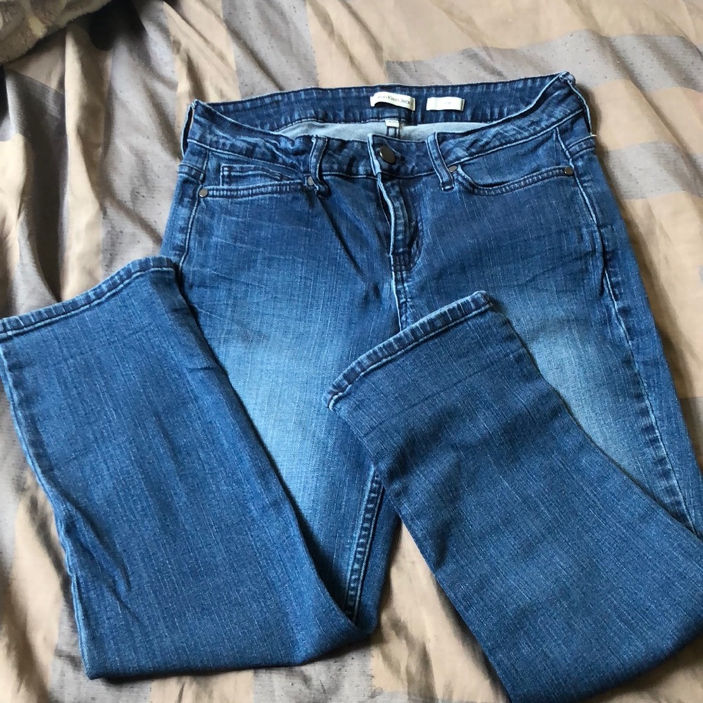 Calvin Klein Denim Jean Capris size 2
